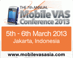 Mobile VAS Conference 2013, Jakarta Indonesia