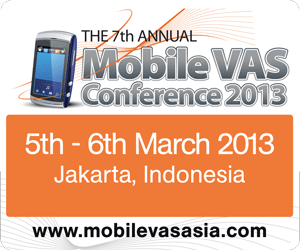 7th Annula Mobile VAS Conference 2013, Indonesia Jakarta